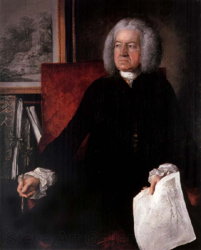 Thomas Gainsborough Portrait of Uvedale Tomkins Price